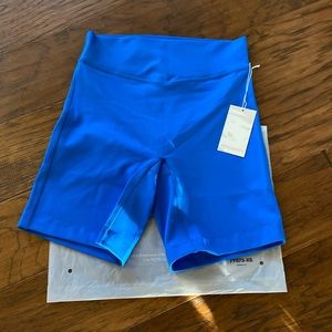 NWT Thirty Years Seamless Biker Shorts